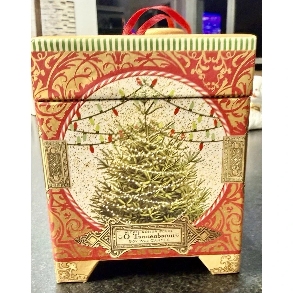Michel Design Works O Tannenbaum Boxed Soy Wax Candle 6.5 oz Christmas New